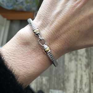 David Yurman Buckle Cable Bracelet